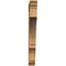 Ekena Millwork Balboa Traditional Rough Sawn Bracket, Western Red Cedar, 4"W x 38"D x 38"H BKT04X38X38BOA01RWR - alternate 2